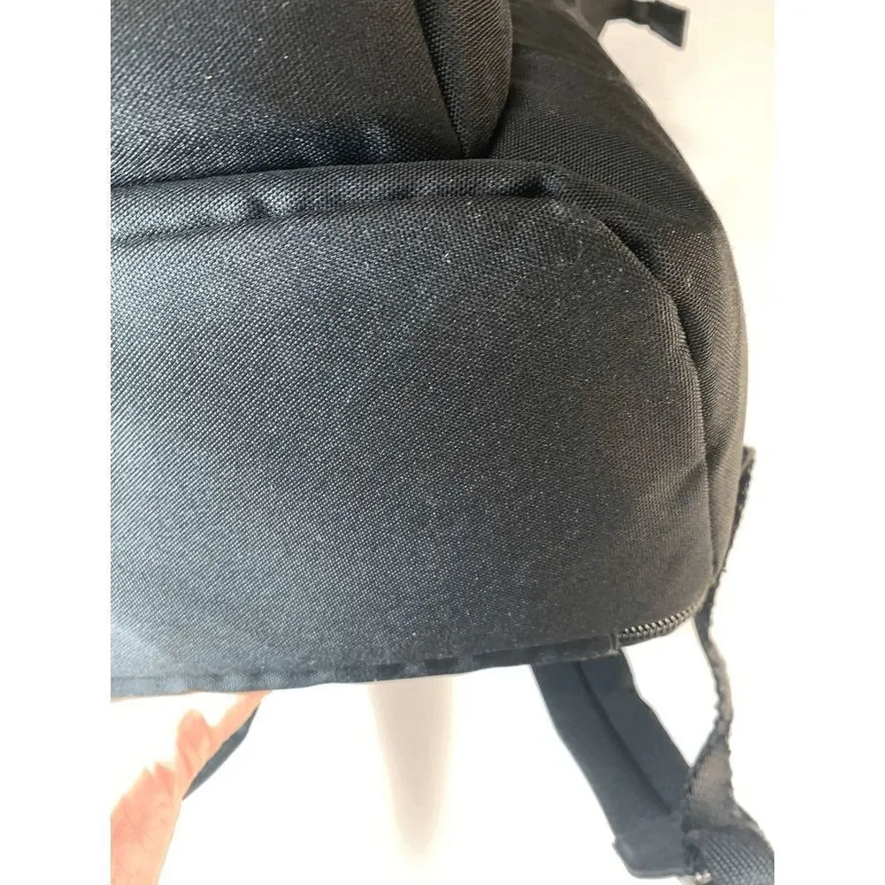 Quilted Black Baby Backpack - Unbranded